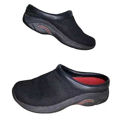 Merrell Encore Breeze Clogs Size 7.5 Black Mesh Slide Women's Comfort J62120 • $28.99