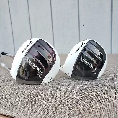 Taylormade Burner Superfast 2.0 3&7 Fairway Wood Set 15*21* Matrix 50g Ladies RH • $49.99