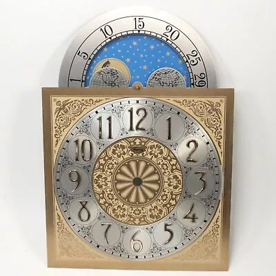 Ridgeway Clock Dial With Moon Dial 15 Inches Tall KS1041 • $55.99