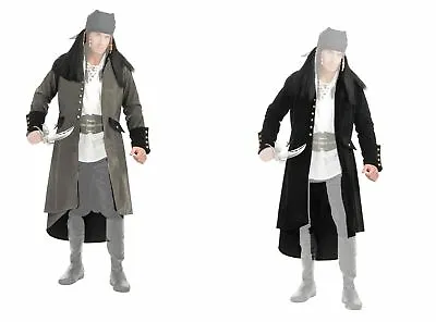 Suede Pirate Coat Costume Accessory Mens • $56.95