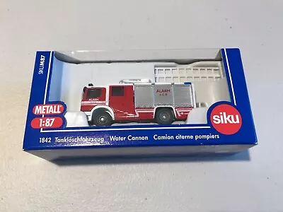 £24.99 • Buy Siku Diecast 1842 Mercedes Fire Engine With Ladder 1:87 Scale In Box Rare
