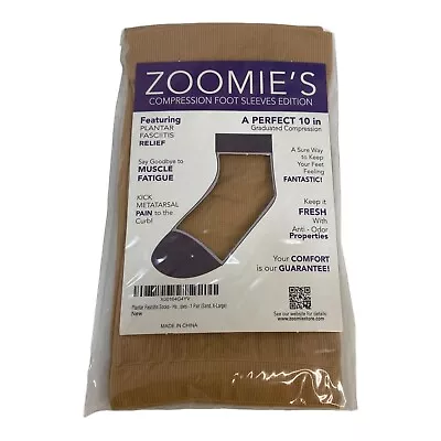 🍌 One Nude Pair Of Zoomie's Compression Food Sleeves Eition Size Xl - Q8 • $6.82