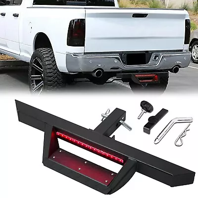 33 WIDE X 4 OD Step Bar Bumper Guard W/ Brake Light For 2  Tow Trailer Receiver • $65.88