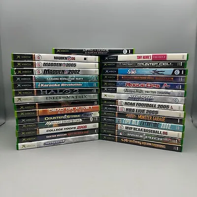 Microsoft Xbox Games W/ Cases | TESTED & WORKING | COMBINED SHIPPING! • $2.95