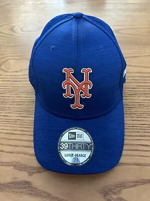 New York Mets Mlb New Era 39 Thirty Classic Royal Stretch Fit Hat L/xl • $22