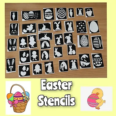 £4.50 • Buy Glitter Tattoo / Face Paint Stencils. Easter 30+ Children Party Easter Bunny 