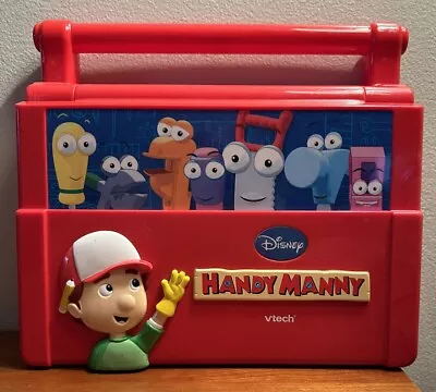 Vtech Disney Handy Manny Construction Learning Laptop Computer English Spanish • $24.99