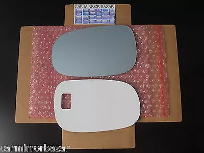 592LF FOR Volvo C30 C70 S40 S60 S80 V50 V70 Mirror Glass Driver Side L+ ADHESIVE • $20.88