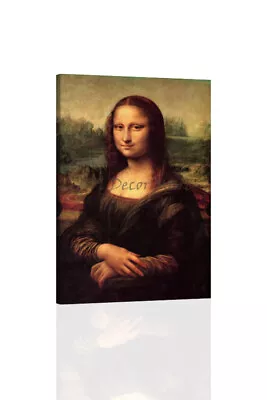 Mona Lisa By DaVinci - CANVAS OR PRINT WALL ART • $12