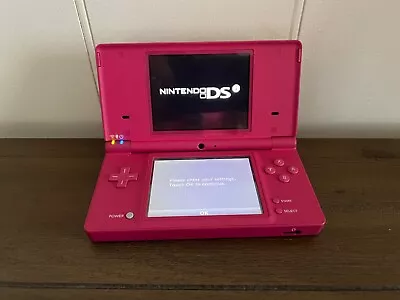 Nintendo DSi Pink Console - Excellent Condition Plus 9 Games With Manuals • $51