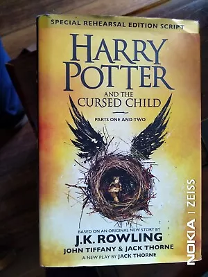 Harry Potter CURSED CHILD Book JK Rowling HARDBOUND With DUST JACKET • $19.99