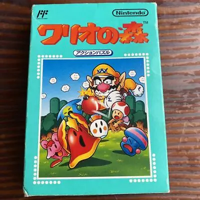 NINTENDO 1994 WARIO NO MORI Nintendo Famicom NES Used Rare Japanese Retro Game  • $36.08