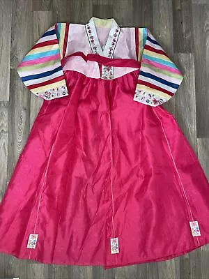 Size 10 Handmade In Korea Girl Hanbok BEAUTIFUL • $79.99