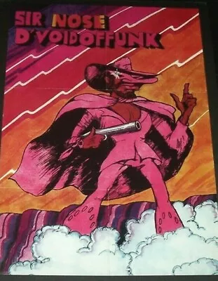 George Clinton  Godfather Of Funk  Sir Nose D' Void Of Funk Promo Poster • $20