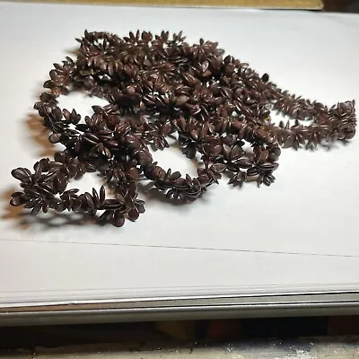 Vintage Hawaii Kao Brown Seeds Infinity Necklace 52  • $5.95