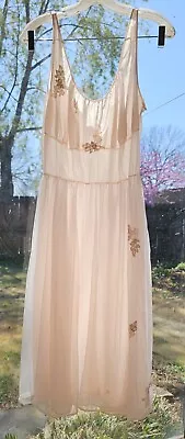 Pink 60's Vintage Double Chiffon Nightgown~VAN RAALTE MYTH USA~40 • $23