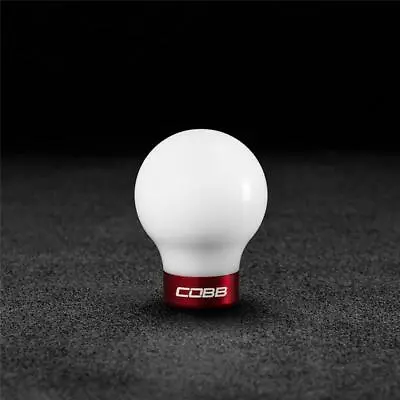 COBB Tuning Gear Knob White W/Red Base For Mazda 3 MPS / 6 MPS Mazdaspeed • $126.28