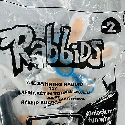 2015 McDonalds Happy Meal Toys Raving Rabbids Rabbit Figures 2 • $5.95