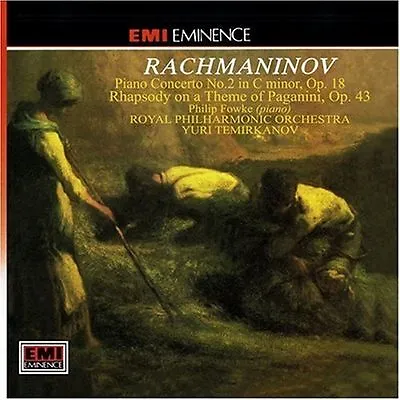 Philip Fowke : Rachmaninov - Piano Concerto No 2 - Rhap CD Fast And FREE P & P • £2.37