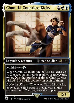 EDH Chun-Li Deck - Commander MTG Magic The Gathering • $99.95