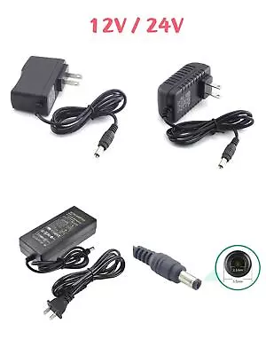 $5.69 • Buy 12V 1/2/3/5/10A Power Supply AC To DC Adapter For 5050 3528 LED STRIP LIGHT
