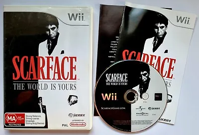 Scarface: The World Is Yours | Nintendo Wii Wii U • $24.99