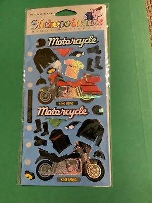 Vintage Stickopotamus Motorcycle Sticker Sheet New In Package • $4.95