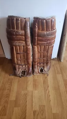 Vintage Cooper Hockey Goalie Pads 28  • $275