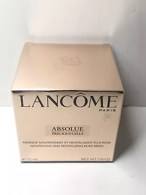 Lancome Absolue Precious Cells Nourishing Revitalising Rose Mask 75ml New Sealed • £74.99