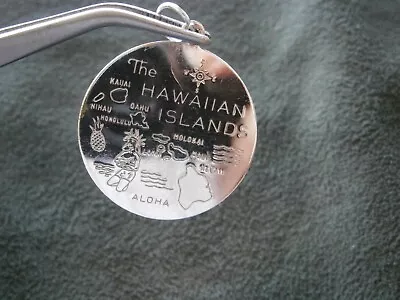 Large Hawaiian Islands Vintage Sterling Silver Bracelet Charm Pendant 4.4g~ FLAW • $7.50