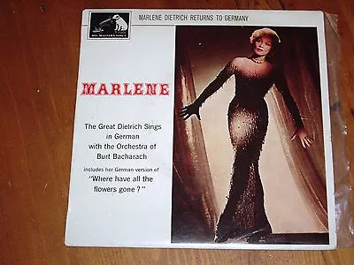 Marlene Dietrich *rare 7  E.p. ' Returns To Germany ' 1964 Vgc- • $8.49