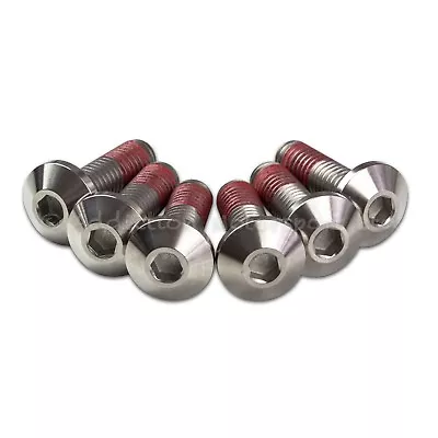 $35.97 • Buy 6x Yamaha Royal Star XVZ1300 1996-13 Titanium Rear Disc Rotor Bolts Thread-lock 