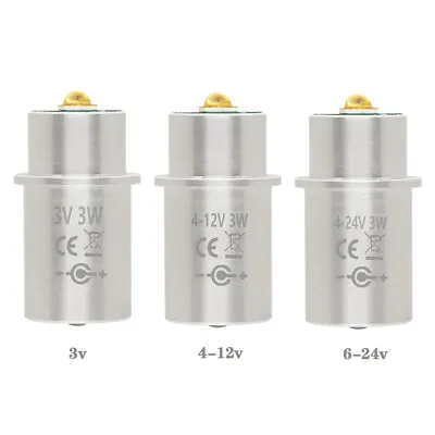 Maglite LED Light Bulbs 3w 4-12v 4-24v 3v Conversion Kit Torch Flashlight Bulb  • $9.99