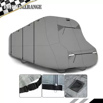Class C Motorhome Trailer Camper RV Cover 6-Ply For 23'-32' Waterprood Dustprood • $173.02