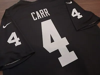 Derek Carr Oakland Las Vegas Raiders Nike Jersey XL Sublimated Black • $27.99