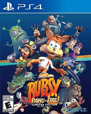 $159 • Buy Bubsy: Paws On Fire! Limited Edition PlayStation 4 PS4 Family Kids Game