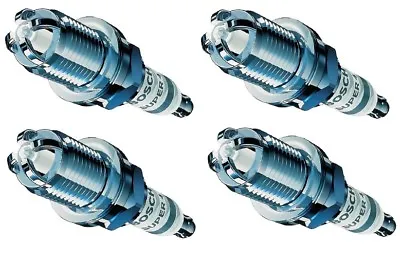 Spark Plugs X 4 Bosch Super 4 Fits Volkswagen Golf Beetle Polo Lupo Passat Fox  • $38.75