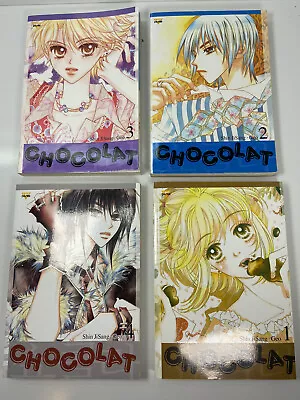 Chocolat 1-4 Manhwa Manga 💜 English Romance Ice Kunion Excellent Condition • $34.99