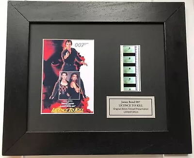 £29.99 • Buy James Bond 007 'Licence To Kill' Film Cell Memorabilia*
