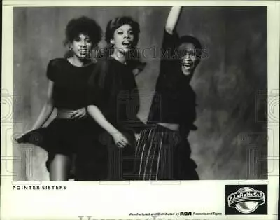 1982 Press Photo Pointer Sisters Musical Group - Nop60661 • $19.99