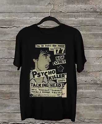 Rare Talking Heads Gift For Fan Short Sleeve Black Size S-23Xl Shirt • $17.99