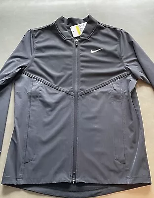 Nike Tour Essential Golf Jacket Black DV1663-010 Men’s Small NWT • $79