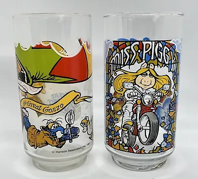 Vintage 1981 McDonalds The Great Muppet Caper Collector's Glasses Set Of 2 • $19.99