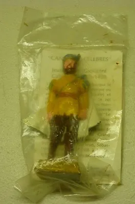 1960's Lipton Famous Canadian Heroes By Marx John Cabot #1 Figurine Premium • $72.82