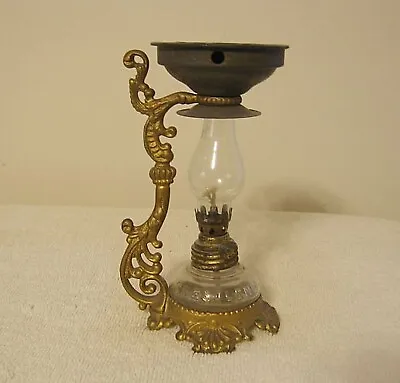 Vapo Cresolene Mini Oil Lamp With Medicinal Inhaler Stand Has Wick & Dish • $32.95