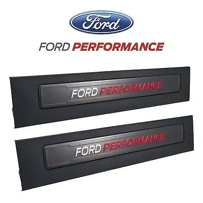 2015-2023 F150 SuperCrew Ford M-1613208-F15A Bottom Door Step Sill Plates Pair • $99.95