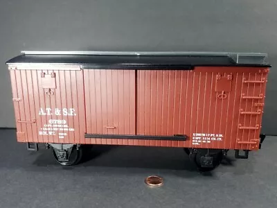Scientific Toys Costal Express G Scale A.T. & S.F. 6789 Box Car • $19.99