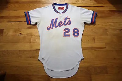 1981 New York Mets Game Used Jersey Sewn On Road Spring Training Size 40 • $69.95