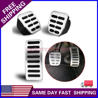$11.69 • Buy 3pcs Clutch Gas Brake Foot Pedal Cover Fit VW Bora Golf MK3 MK4 Vento Lupo Polo