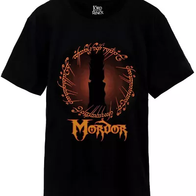 The Lord Of The Rings Mens Mordor T-Shirt NS6896 • £16.79